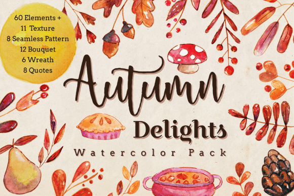 Autumn Delights Watercolor Pack: A Comprehensive Evaluation