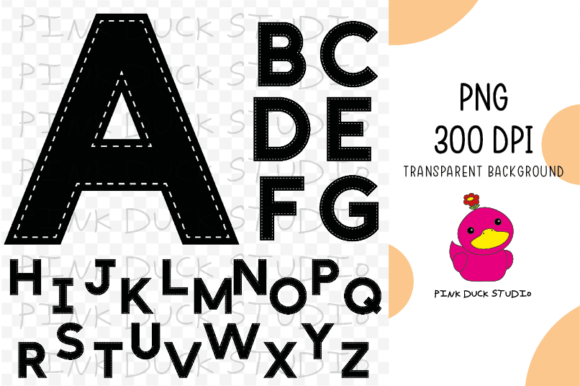 Black Stitch Letters Uppercase Alphabets: A Practical Asset Evaluation