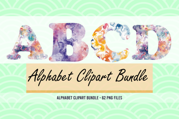 Dreamy Whimsical Smoke Effects Alphabet: Elevating Design with Ethereal Typography
