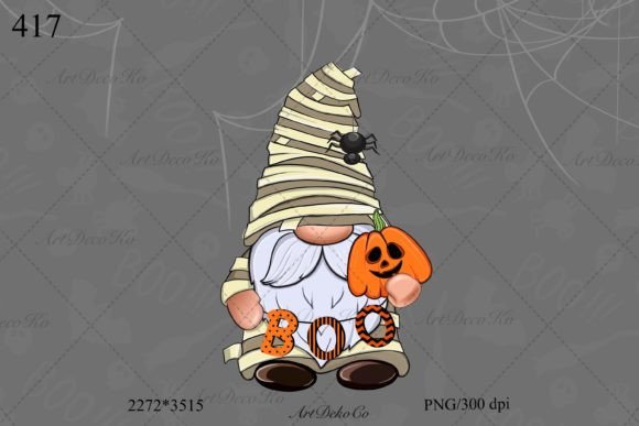 Halloween Gnomes PNG and Clipart Essentials