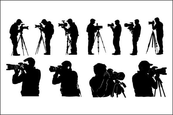 Photographer Vector Silhouettes: The Ultimate Visual Tool for Creators