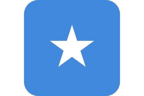 Vector Icon with Somalia Flag. National: A Practical Guide for Designers
