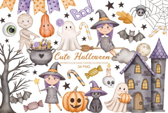 Watercolor Cute Halloween Clipart: A Practical Guide for Creators